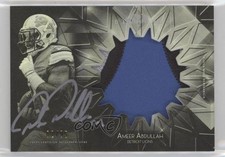 2015 Topps Diamond Rookie 2/95 Ameer Abdullah #RAJP-AA Jumbo Patch Auto 1p5