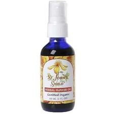 Flower Essence Services St Johns Shield Herbal Oil 2 Oz Organic