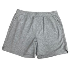 New American Eagle Mens Medium Drawstring Waist Heathered Athletic Shorts