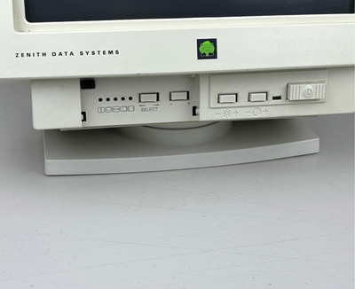 Vintage 1994 Zenith Data Systems CRT Computer Monitor ZCM-1440