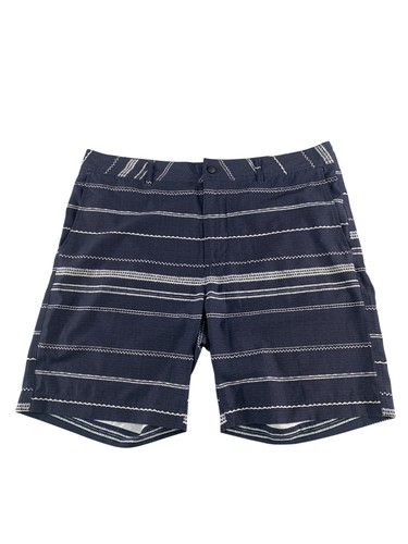 Surfside Supply Shorts Mens 36 Stripe Drawstring Swim Trunks Boardwalk Apparel