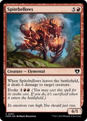 Spitebellows 257 Commander Masters Common