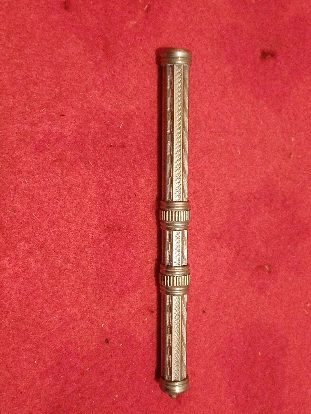 Antique  Propelling Pencil dip Pen 6" Fully Open