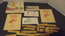 Vintage Top Value Stamps Saver Books Used & Unused 1959-1966-1963
