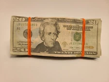 Film Industry High Quality $20 X 50PCS $1,000  "JB AGED" Prop Prank Magic Money 