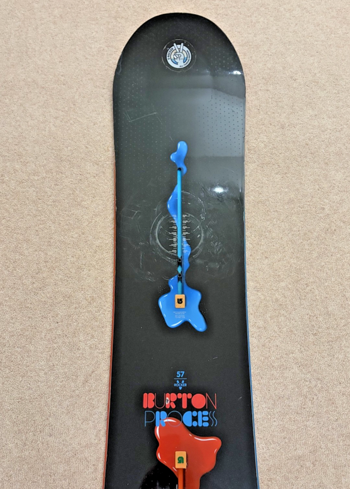 Process V Rocker Burton Process V-Rocker 157cm Snowboard - Black/ Red/ Blue - Twin Shape ...