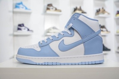 Nike Dunk High Sneakers Unisex 11W 9.5M White Aluminum Classic New Authentic