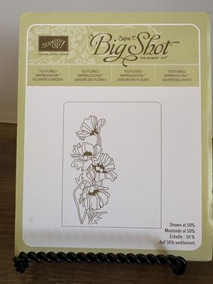 Stampin Up Embossing Folder Textured Impressions ~ Flower Garden