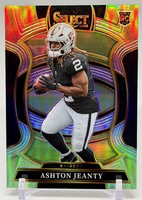 2025 Panini Select Concourse Level Silver Prizm #4 Ashton Jeanty Rookie RC