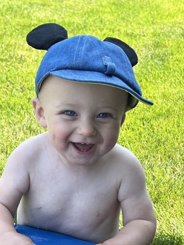 Disney Baby Baseball Cap/with Mickey Mouse Ears 6-12M - Picture 5 of 5