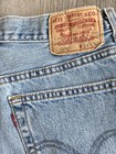 VTG Levi’s 505 Size 30 x 27.5 (tag 34 x 30) Fades Light Wash Y2K Broken In — photo 5