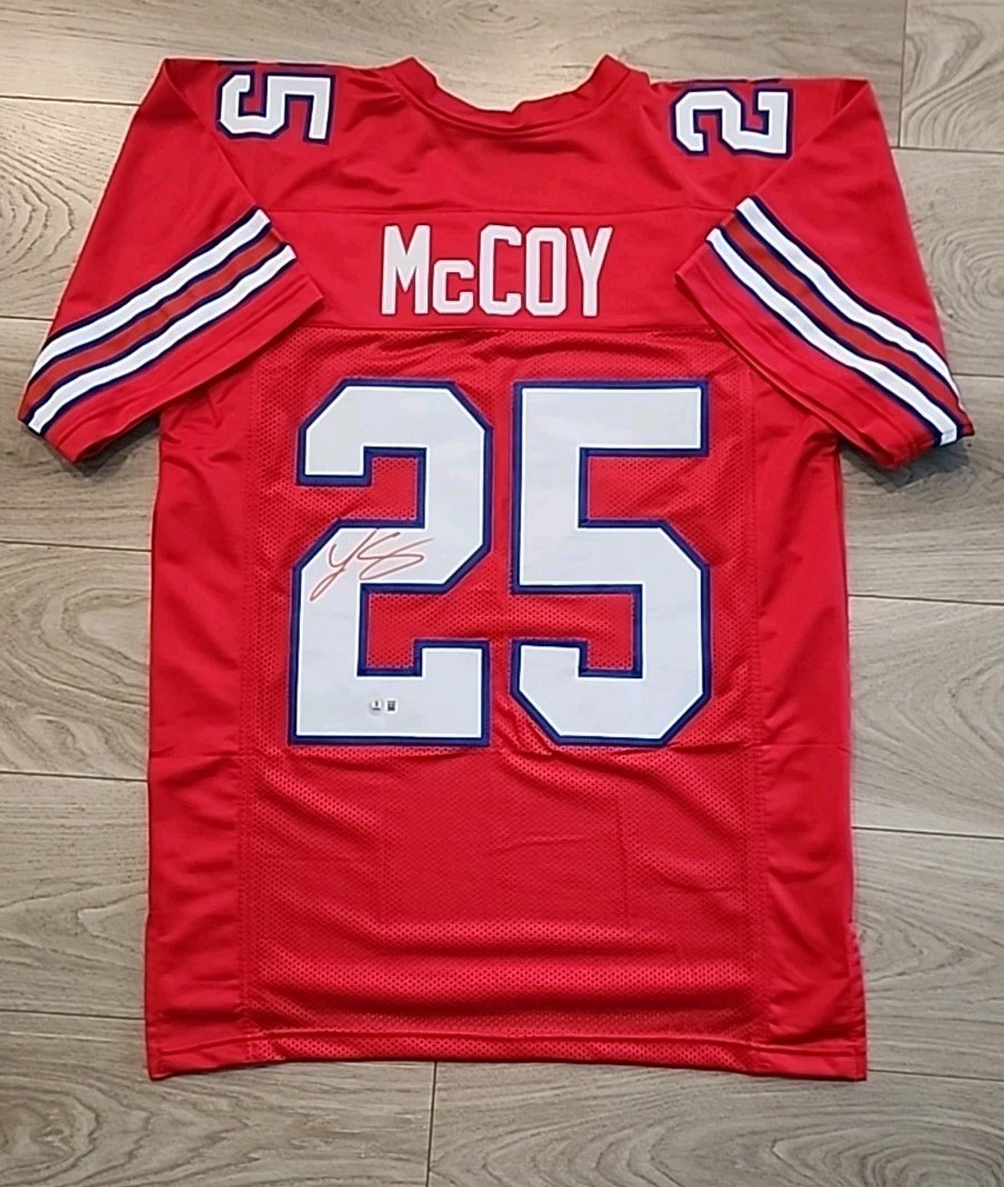 LeSean McCoy Autographed Signed Buffalo Bills JERSEY BECKETT AUTHENTICATION 