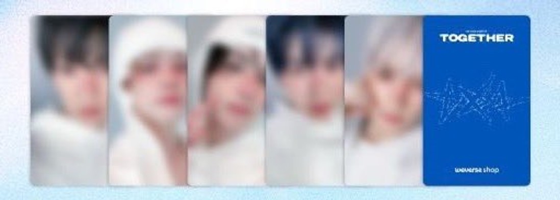 TXT TOMORROW X TOGETHER STAR TOGETHER STUDIO CHOOM GIFT AFTERGLOW