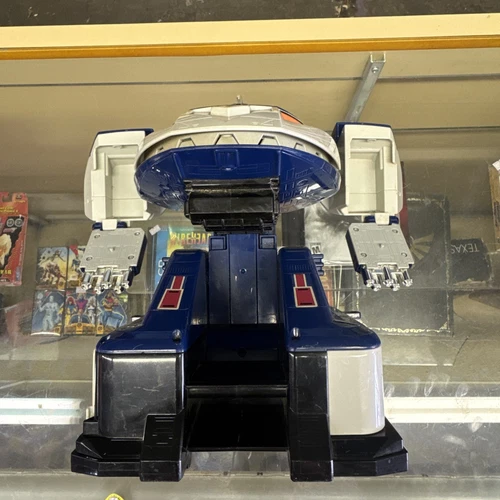 Bandai  Power Rangers 1999 Large Vintage Blue Space Megazord Zords