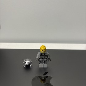 Lego Power Miner Rex Minifigure Gray Outfit 8188