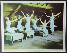 Julie Newmar Carr girls SEVEN BRIDES FOR SEVEN BROTHERS org 1954 Lobby Card 8480