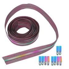 5 Yards Zipper Parts Luggage Zipper Cloth Coat Slide Zipper