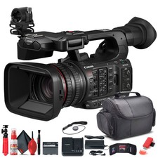 Canon XF605 UHD 4K HDR Pro Camcorder 5076C002 Bag Card Reader More