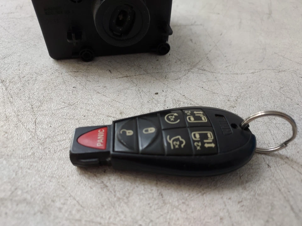 Dodge Grand Caravan Ram 1500 2011-2012 conjunto de interruptor de encendido ¡con llave! OEM Foto 3 de 4