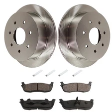 Disc Brake Rotor and Pad Kit For 2000-2003 Ford F-150 2004 F-150 Heritage Rear
