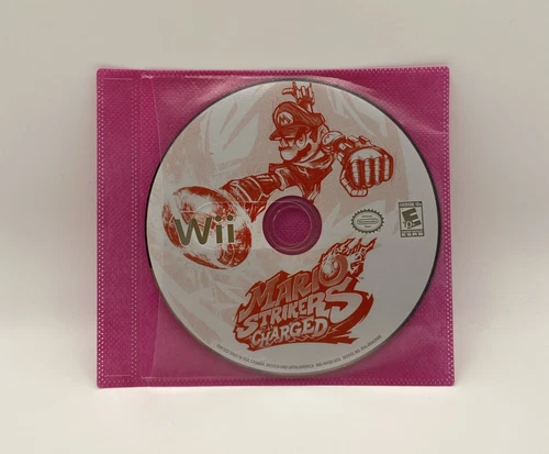 Mario Strikers Charged - Nintendo Wii DISC ONLY Tested Works