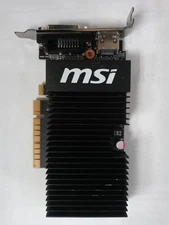 MSI NVIDIA GeForce GT 710 1GB DDR3 GT 710 1GD3H LPV1 Graphics Card