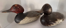 2 Rig Mate,  Mason Decoy, Original Paint, Scaup Blue Bill & Redhead