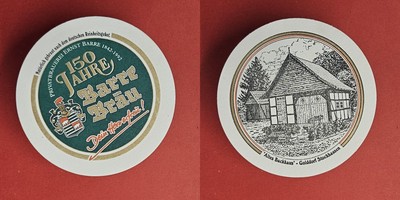 Barre Bräu Altes Backhaus Golddorf Stockhausen Brauerei Bierdeckel Bier