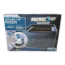 Arcade1up Original Branded Riser Black Adds 1 Foot Height Arcade 1 Up Games