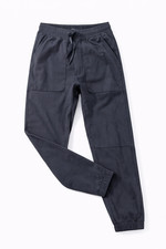 Wonder Nation Boys Jogger Pants Size L 10-12 Gray Elastic Waist Drawstring