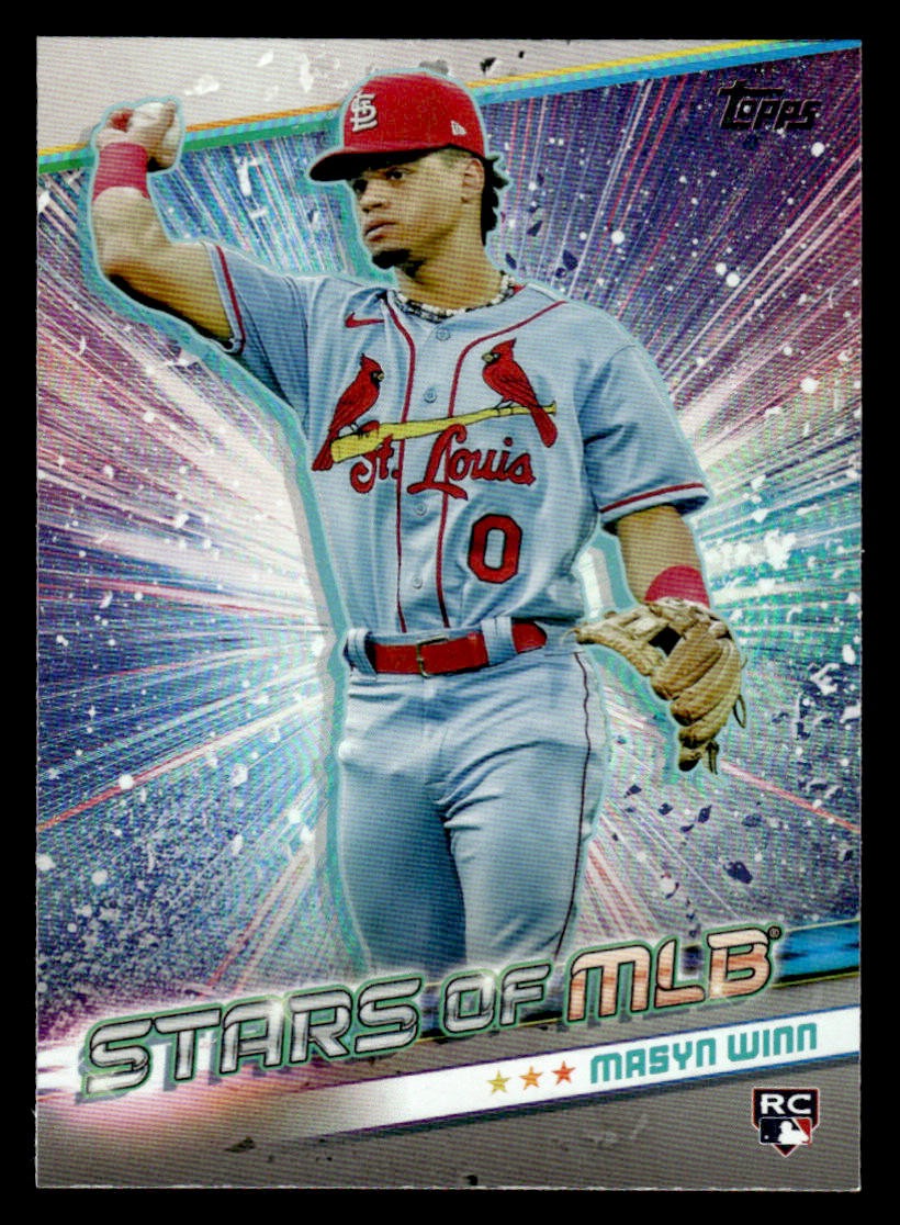 2024 Topps #SMLB-54 Masyn Winn Stars of MLB Card St. Louis Cardinals