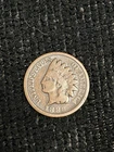 1886 Indian Head Cent Penny – Full Date – Antique U.S. Coin – Circulated