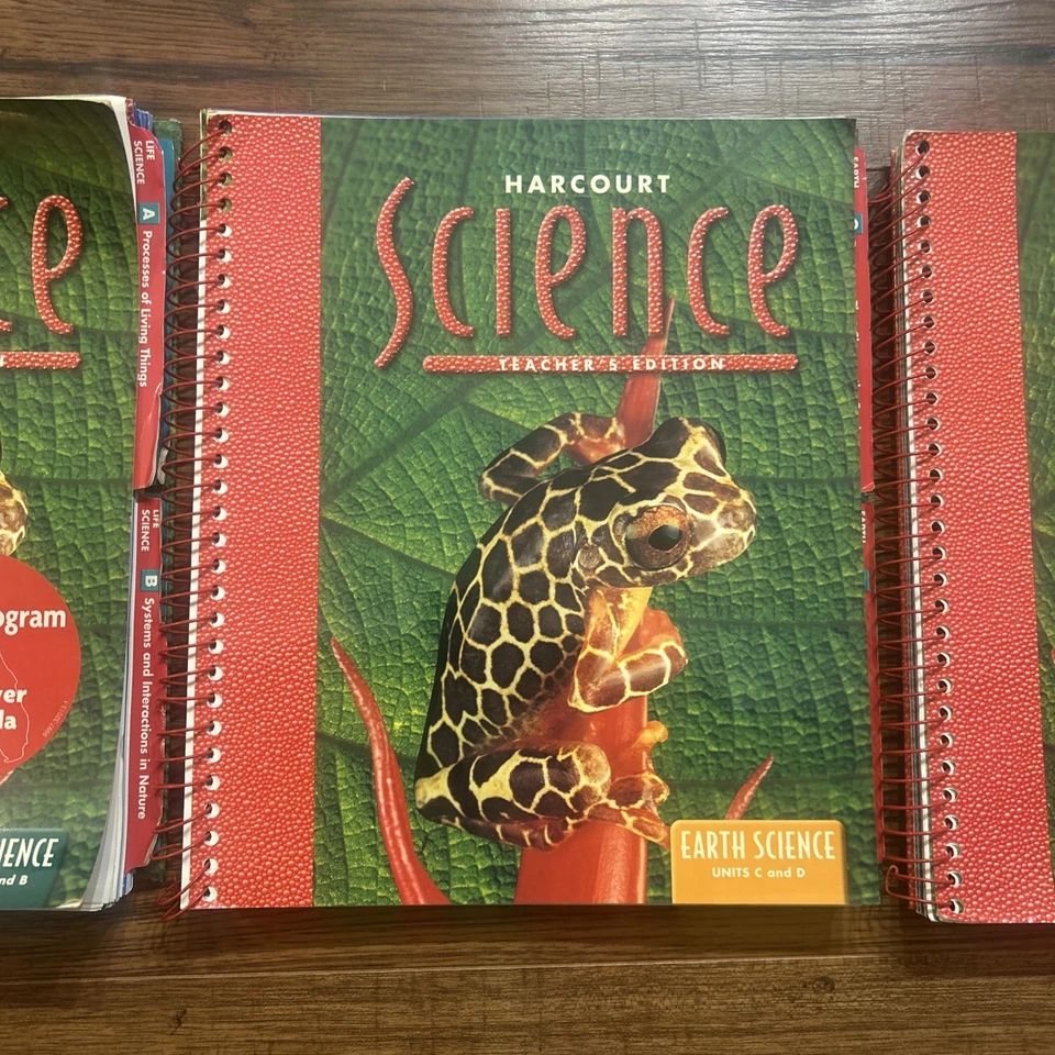 Harcourt Science, Grade 5, Units A, B, C, D, E, F - Teacher's Edition - Image 3 of 4