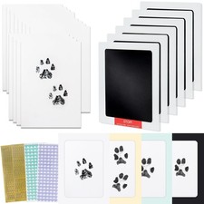 Tuhangcc Paw Print Clean Touch Ink Pad Kit for Dogs and Cats, Pet Owner Keeps...