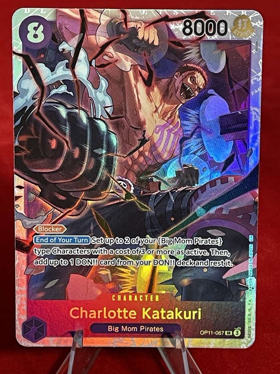 One Piece CCG - Charlotte Katakuri SR OP11-067 A Fist of Divine