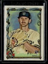 2023 Silver Portait Hot Box Ethan Small Rookie Milwaukee Brewers #149 Parallel