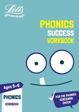 Phonics Ages 5-6 Practice Workbook (Letts KS1 Practice) by Letts KS1 Book The
