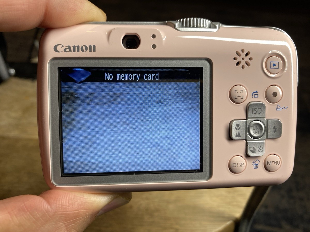 Canon PowerShot E1 Pink 10.0MP 4X Optical Zoom TESTED Working NO