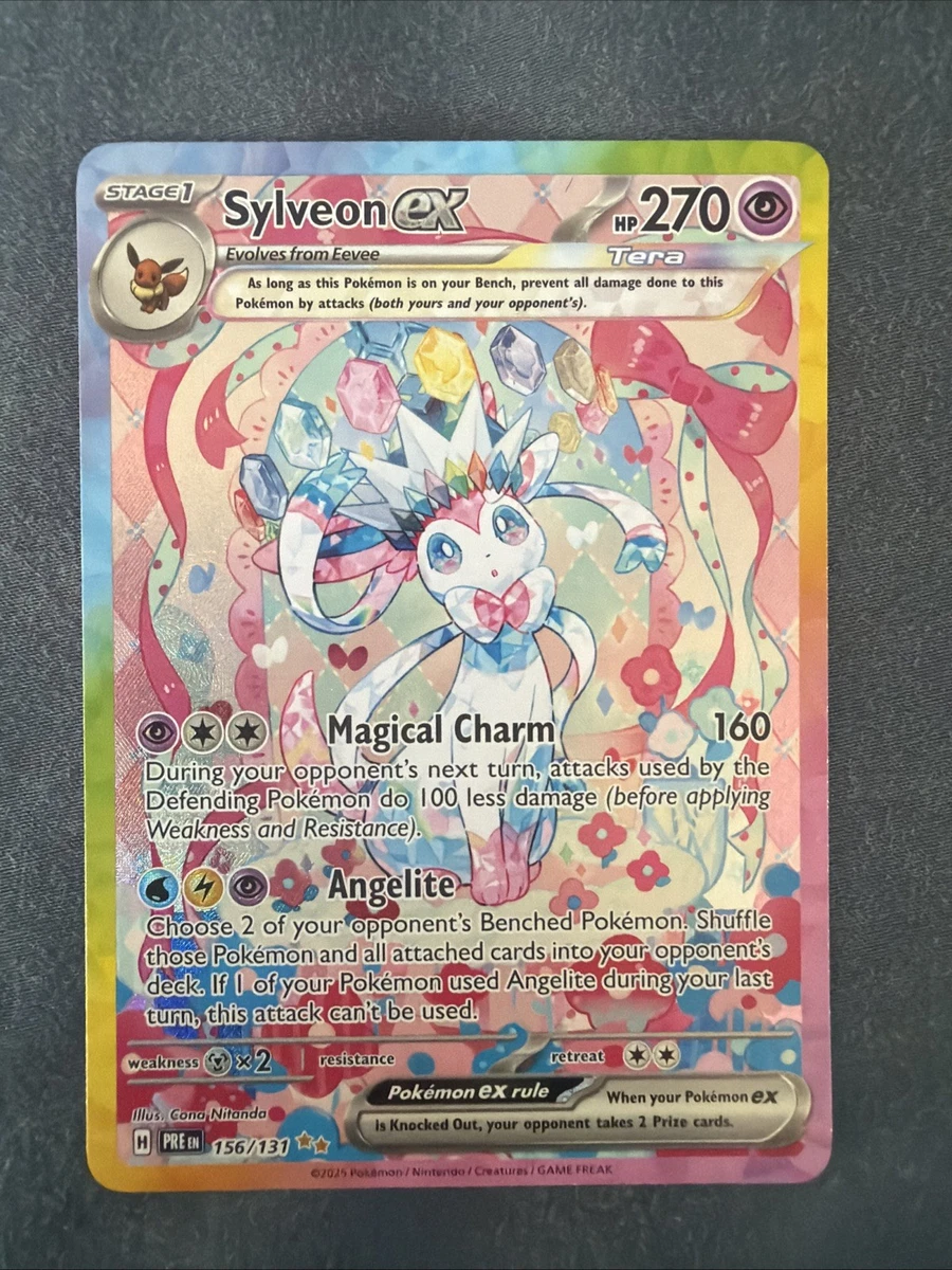 sylveon pokemon card ebay ex RR 069/187 Terastal Festival sv8a Japanese NM/M Attack 1 Pokmon TCG Sylveon 040/131 Poke