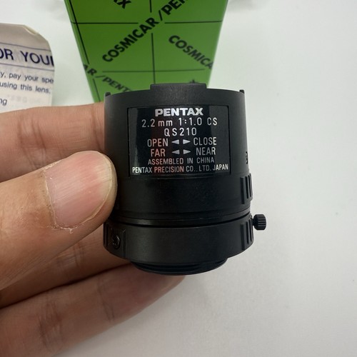 COSMICAR Pentax 2.2mm C Mount F1.0 CCTV Camera Lens (5Pcs )  - Picture 3 of 9