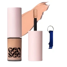 Gen See Mixed Media Matte Liquid Eyeshadow-LINEN 04 Matte Ivory 7ml w/ Keychain