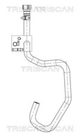 Triscan Hydraulikschlauch Lenkung 8516 16049 FüR Ford Mondeo 3 B4Y B5Y Turnier