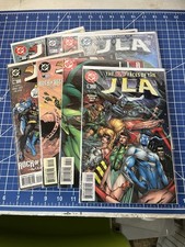 JLA (Lot Of 8) DC Comics May 1997) #5, 13, 14, 15, 22,36, 37, 38 All Bag&Board