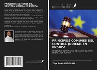 Ziya Bekir Bu¿UçAm | Principios Comunes Del Control Judicial En Europa | Buch