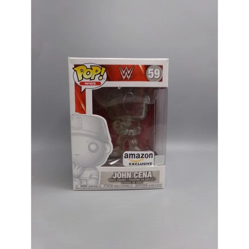Funko POP! WWE: John Cena Invisible Amazon Exclusive Vinyl Figure #59