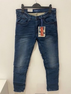 Blend Jet Slim Fit Jogg Jeans W31 L32 Denim Dunkelblau UVP 50£