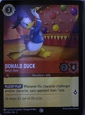 DONALD DUCK - DAISY'S DATE 122/204 SHIMMERING SKIES LORCANA COLD FOIL NM/M