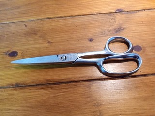Vintage Cutco 66 All Chrome 8" Kitchen Scissors Shears Take Apart USA
