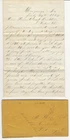 1864 Letter from Caleb Glick, 114th. O.V.I. , Morganza, La. to Circleville. Oh.