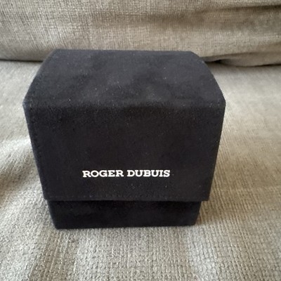 Genuine ROGER DUBUIS  Black  Watch Travel Case